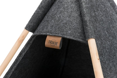 Trixie cuccia per gatti tipi in feltro antracite