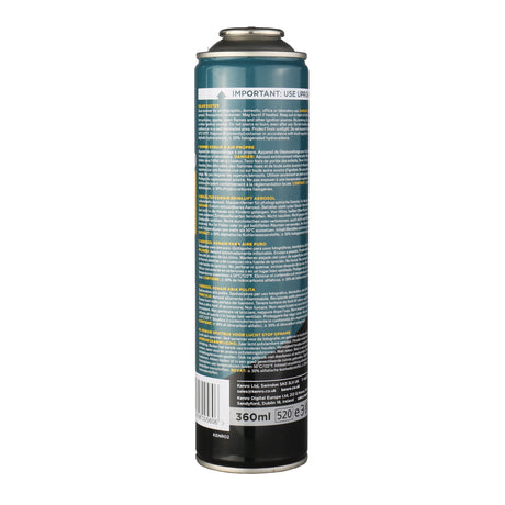 Kenro aerosol aria + rubinetto in plastica 360 ml