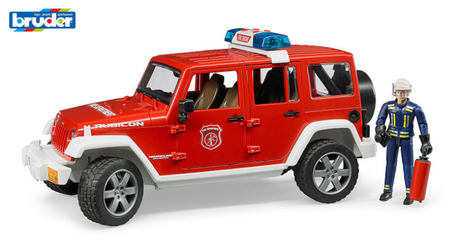 Vigili del fuoco Bruder Jeep Wrangler