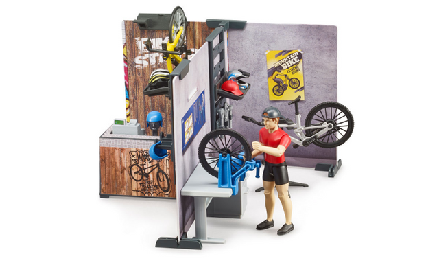 Bruder bworld negozio di biciclette personaggio da gioco (63120)
