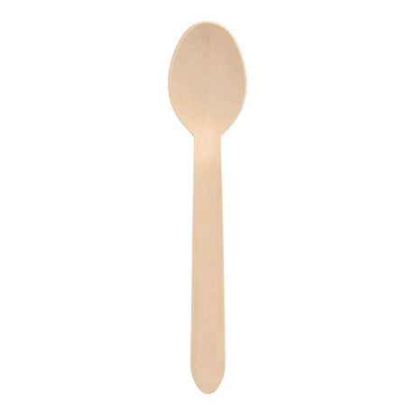 Papstar lepels hout 15,7cm pak a 10 stuks
