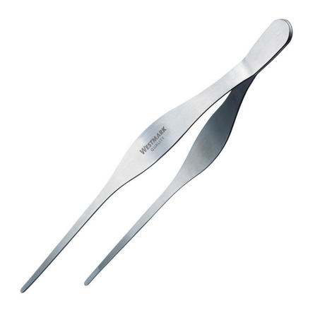 Pinzetta da cucina e da portata Westmark, pinza per griglia, acciaio inossidabile, lunghezza: 29 cm, argento, 12762270