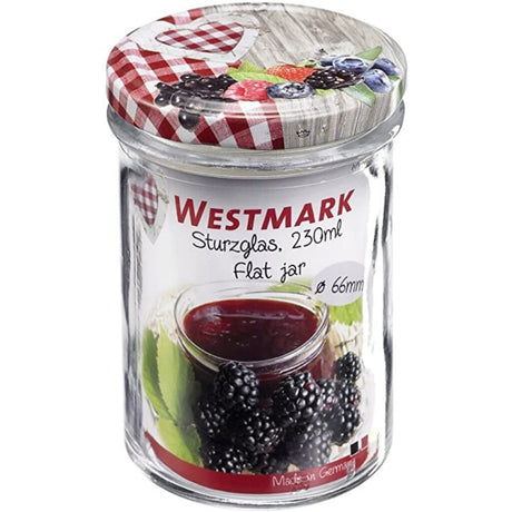 Barattolo di marmellata in vetro Westmark 230 ml 6,6 cm