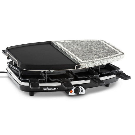 Griglia per raclette Cloer 6435 con pietra naturale 1200w