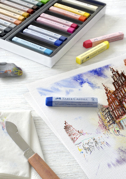 Faber castell fc-128336 pastello gesso creativo studio morbido pastello astuccio da 36 pezzi