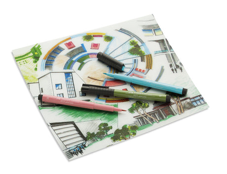 Pennello Faber-castell - penna da disegno - penna pitt artist - pennello grande - 199 nero - fc-167699