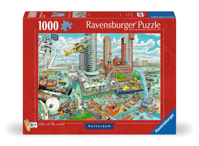 Ravensburger puzzle puzzle Fleroux Rotterdam, 1000st.