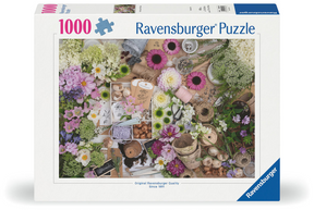 Puzzle Ravensburger per l'amore dei fiori, 1000 pezzi.