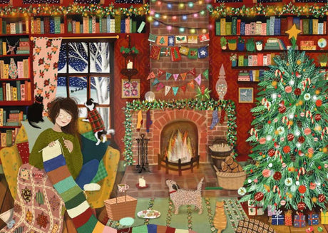 Ravensburger Puzzle Christmas 1000 pezzi Home per puzzle natalizio.