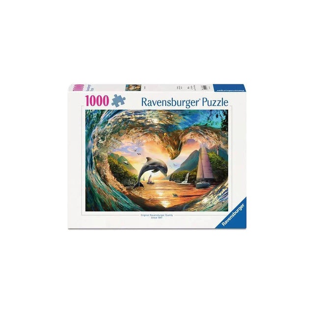 Puzzle Ravensburger Sunset Splash - 1000 pezzi.