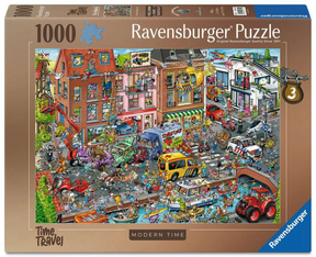 Serie di fumetti di Ravensburger Ray - Time Travel 3 - Tempo moderno - Puzzle da 1000 pezzi