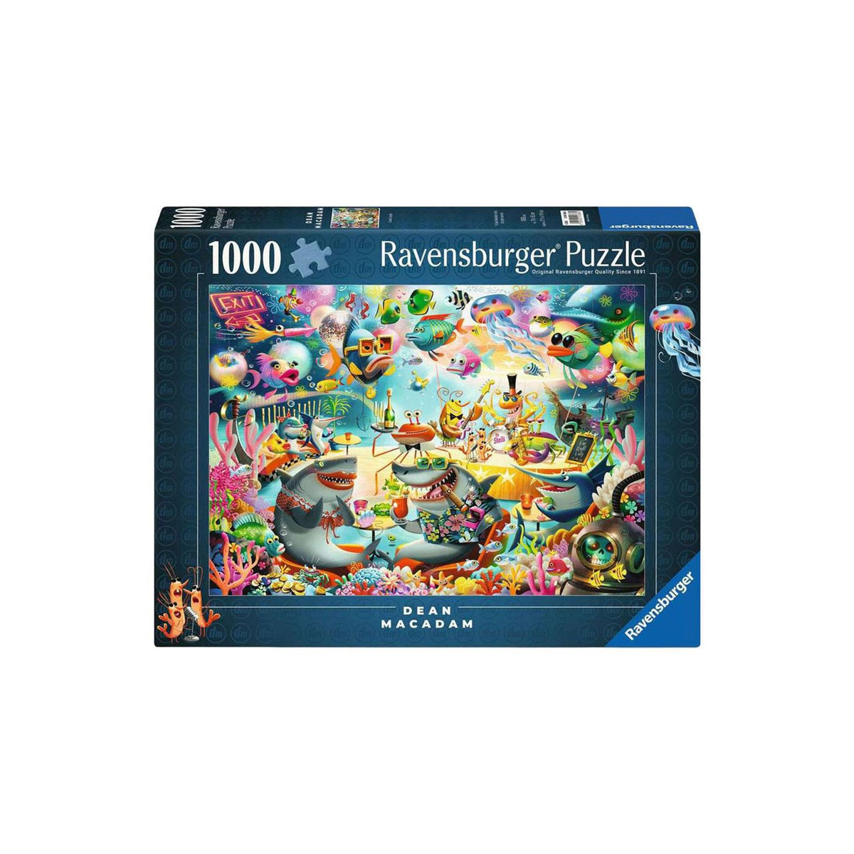 Ravensburger – Ocean Lounge – Puzzle da 1000 pezzi