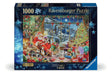 Ravensburger santa takes a break - limited edition kerstpuzzel - 1000 stukjes