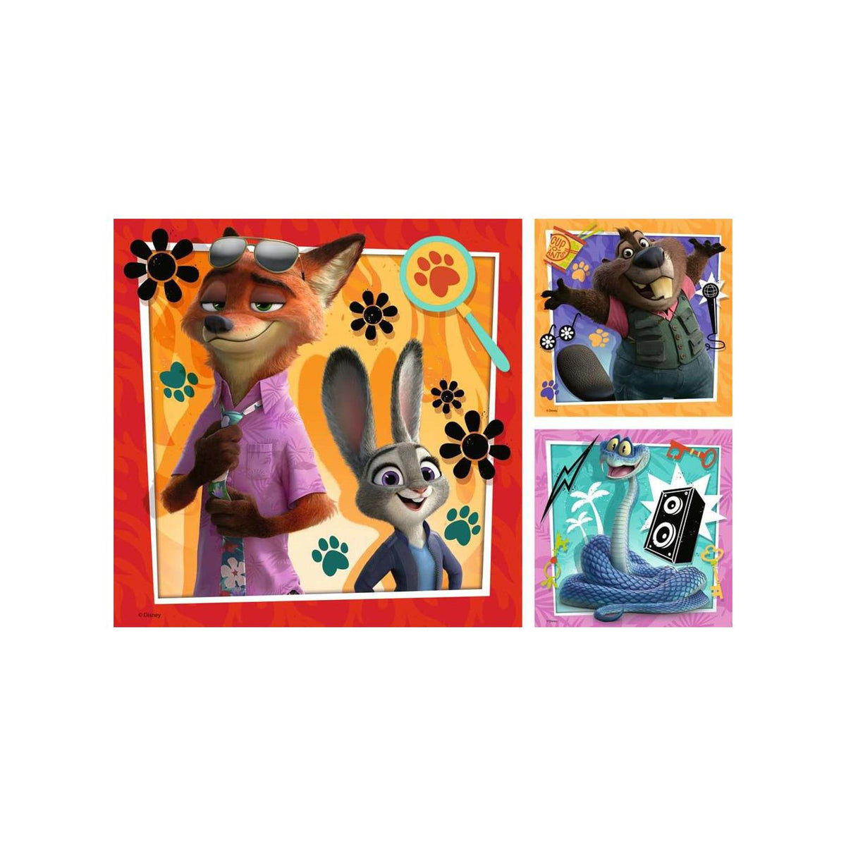 Puzzle Ravensburger Zootropolis 2 3x49 pezzi