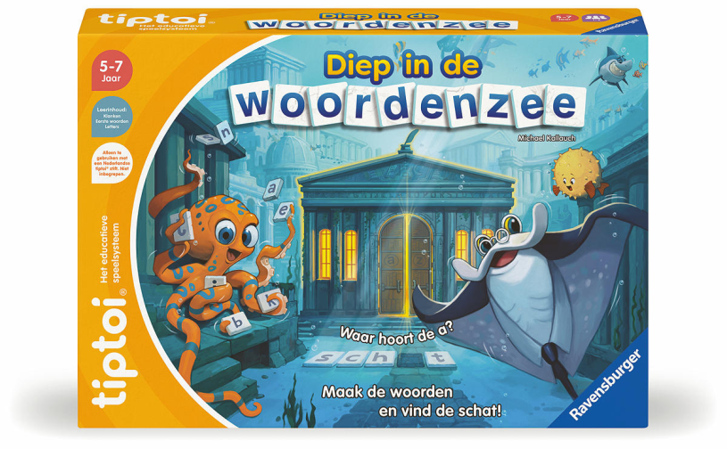 Tiptoi ® gioco immerso nel mare delle parole