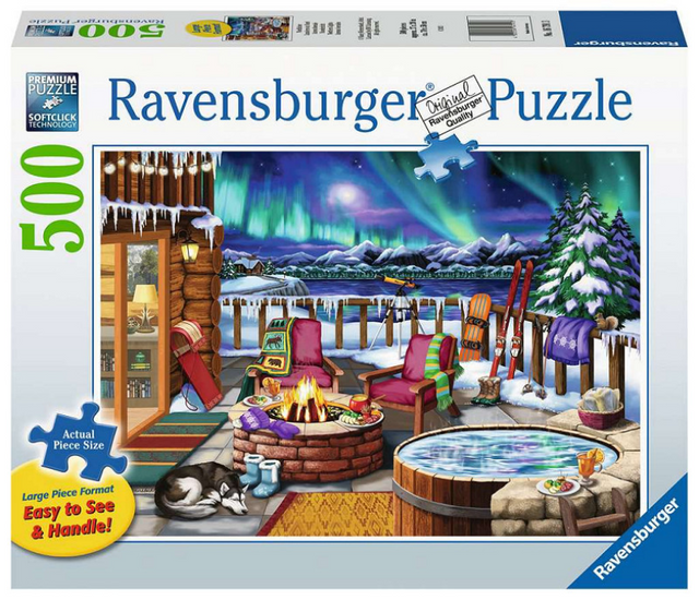 Puzzle Ravensburger Aurora boreale - puzzle - 500 pezzi