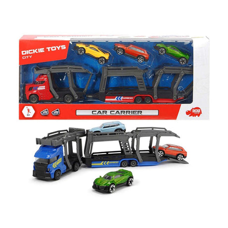 Trasportatore di auto Dickie Toys + 3 auto #039; s