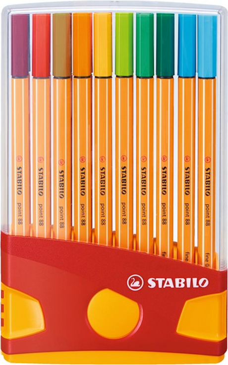 Stabilo point 88 - fineliner - colorparade - set da 20 pezzi