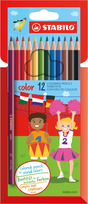 Stabilo color - matita colorata - set da 12 pezzi