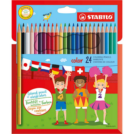 Stabilo color - matita colorata - set da 24 pezzi