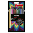 Penna Stabilo 68 - pennarello - artistico - set di 12 set