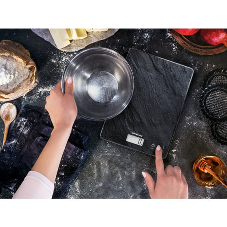 Bilancia da cucina digitale Soehnle pagina compatta 300 aspetto ardesia fino a 10 kg
