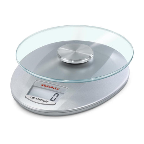 Bilancia da cucina Soehnle Roma - digitale - precisione 1 grammo - fino a 5 kg - argento