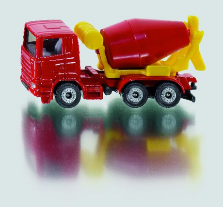 Modello di auto giocattolo betoniera Siku 8 cm
