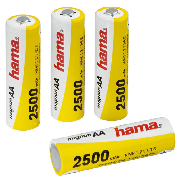 Batteria ricaricabile Hama NiMH 4xaa 2500mah