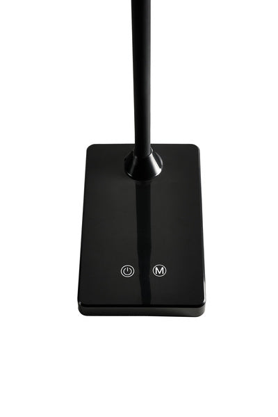 Lampada da scrivania Alco - LED - nera - al-907-11