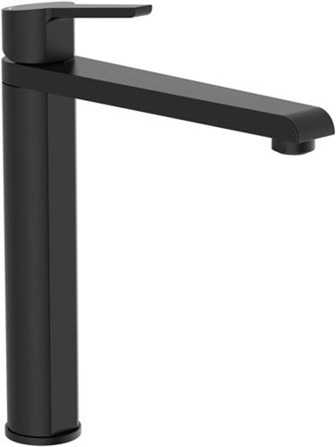 Schütte schutte vita miscelatore cucina monocomando con bocca alta | nero opaco - 33858 - 33858