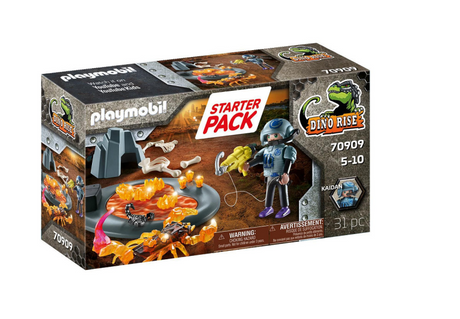 Playmobil Starter Pack combatte contro lo scorpione del fuoco