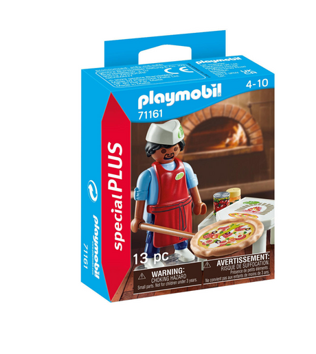 Playmobil special plus 71161 pizzaiolo | 2 pezzi