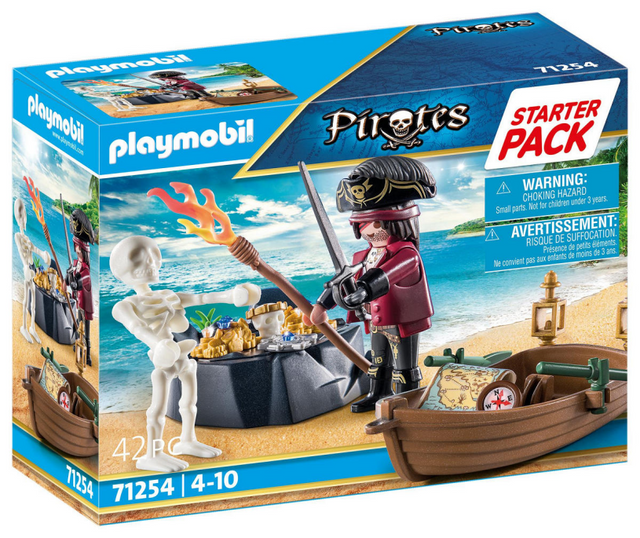 PlayMobil Starterpack Pirate con canottaggio 71254
