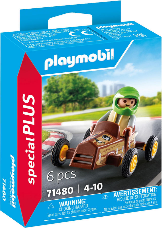 Playmobil Specials Child with Go -Kart - 71480