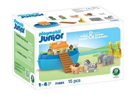 Playmobil 71681 junior porta con sé l'Arca di Noè