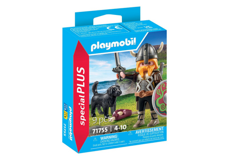 Playmobil special plus vichingo con cane da guardia 71755