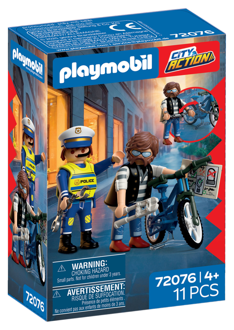 Playmobil 72076 furto di biciclette | 2 pezzi