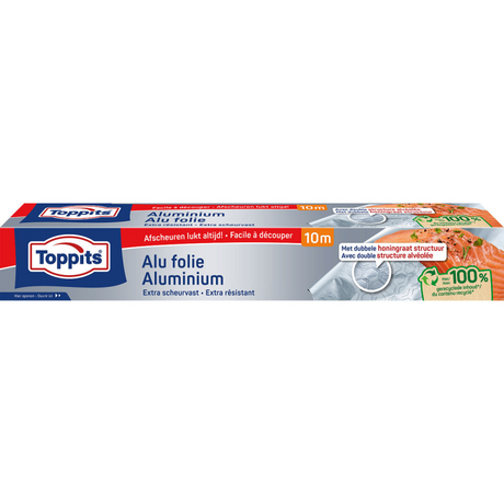 Foglio di alluminio Toppits 29,5 cm x 10 m