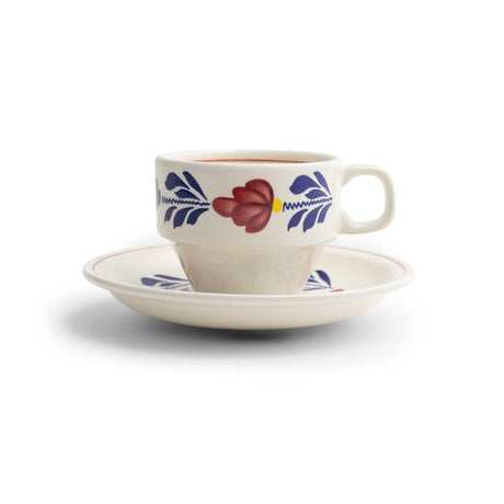 Tazza con piattino Boerenbont 0,2l scatola da 6 pezzi