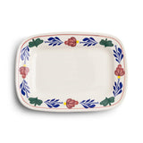 Plateau Boerenbont 25x18 cm scatola in terracotta da 2 pezzi