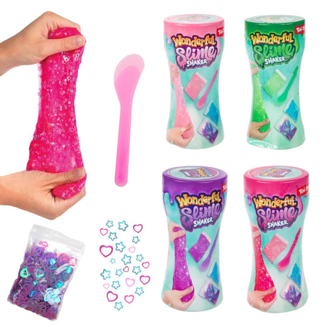 I giocattoli fanno lo slime, uno slime meraviglioso