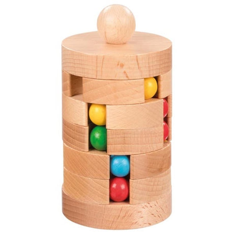 Torre di palline puzzle. 13,5x7 centimetri. 6+