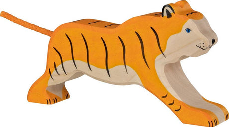 Tigre Holztiger, in esecuzione. 17 cm.