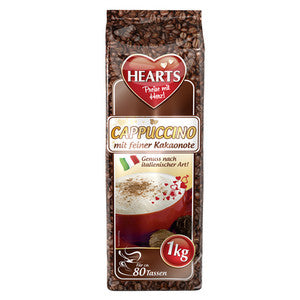 Cuori cappuccino con pregiato kakaonote (10x 1000gr)