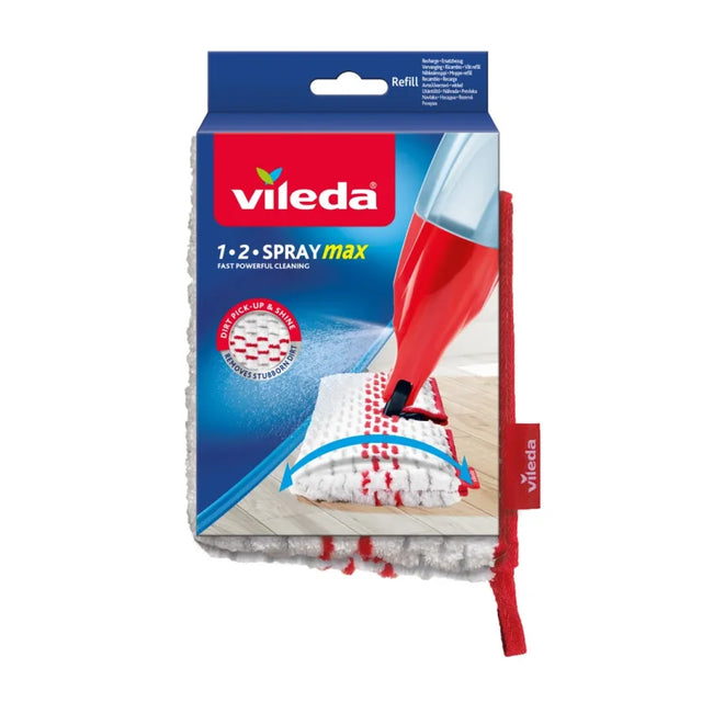 Ricambio Vileda 1.2.spray max - 1 per confezione - tampone in microfibra per sistema 12 spray max