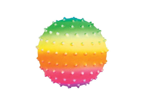 Pallina Summerplay appuntita arcobaleno 20 cm in plastica