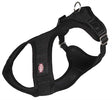 Trixie pettorina per cani touring comfort morbida nera