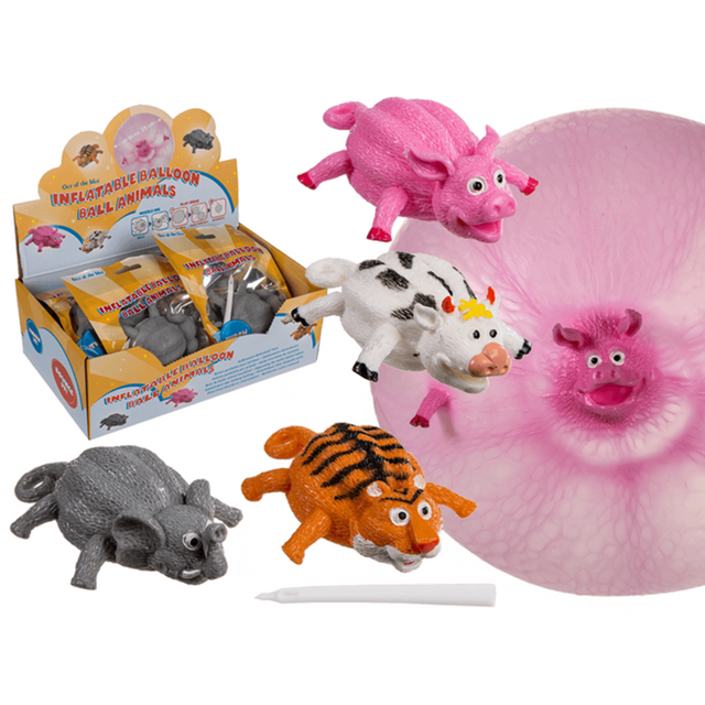 Pallone gonfiabile Dsp, animali. 4 assi