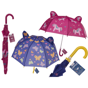 Ombrello per bambini 3D. d: ca. 70cm. 2 assortiti